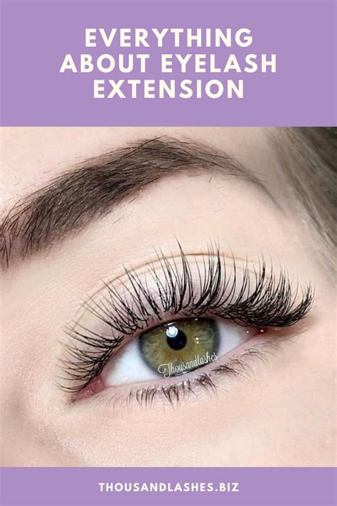 Everything You Need to Know About Eyelash Extensions .